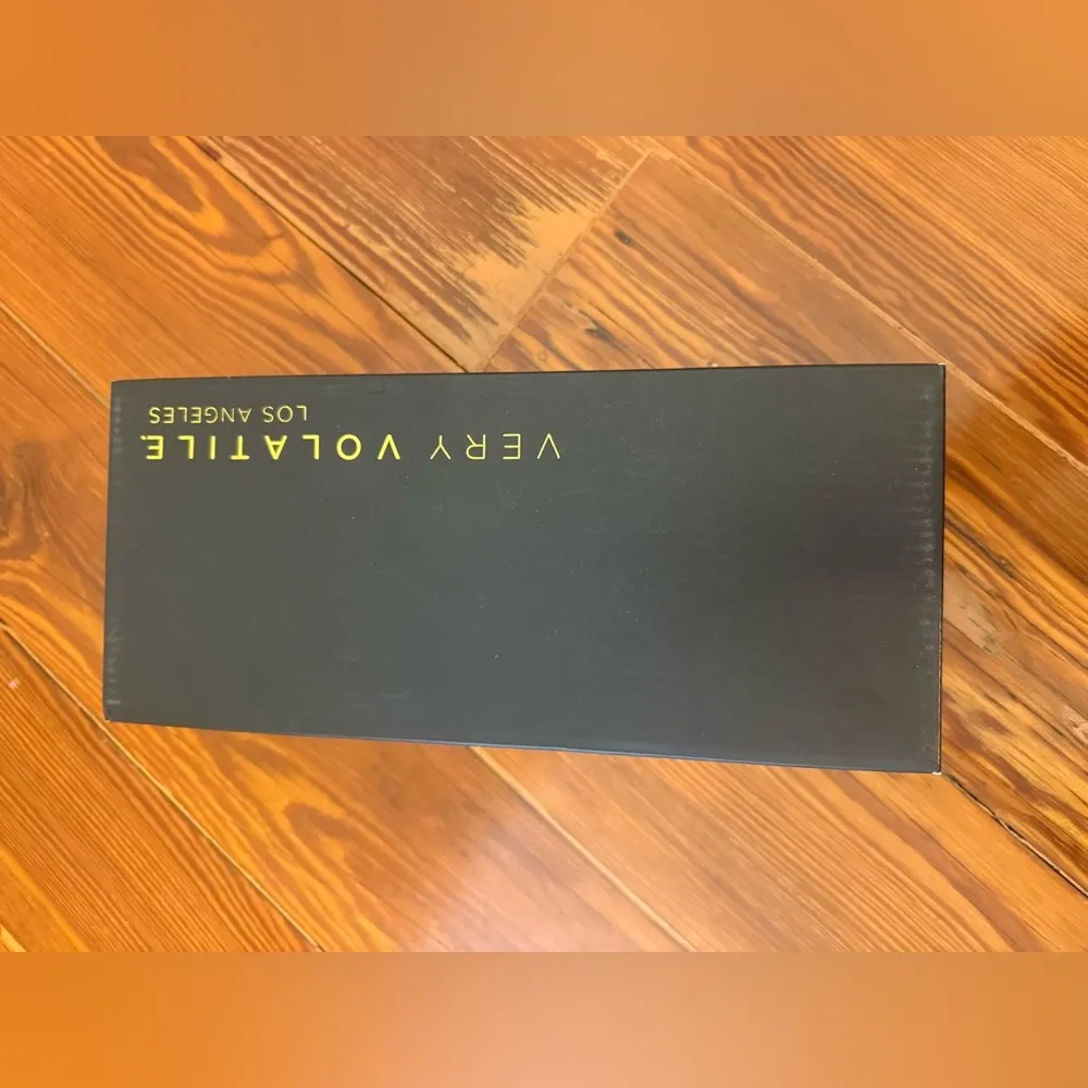 Very Volatile Nude Suede Flats - Image 7