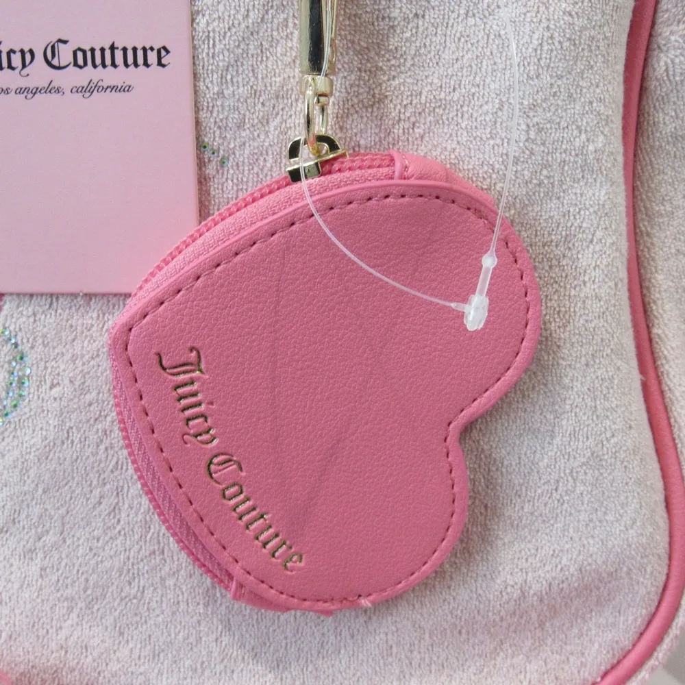NEW! Juicy Couture Y2K Wingin' It Pink Rhinestone Butterfly Weekender Duffle Bag - Image 4