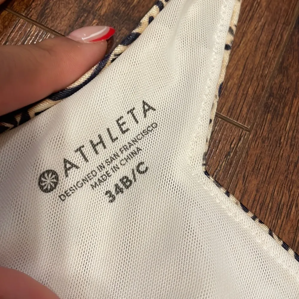Athleta Aqualuxe Batik Bra Swim Tank - Image 7