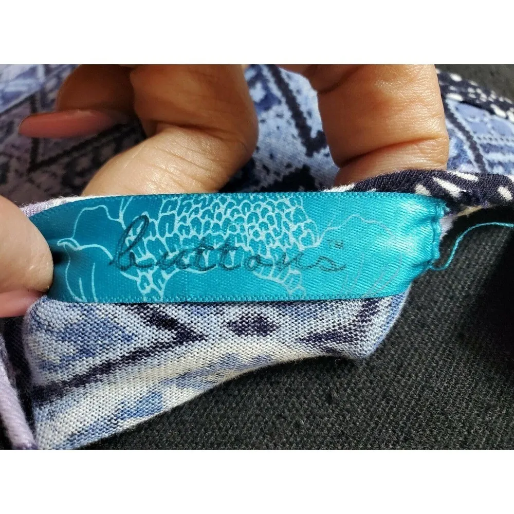 Buttons Women's Multicolor 100% Rayon Maxi Dress - Image 7