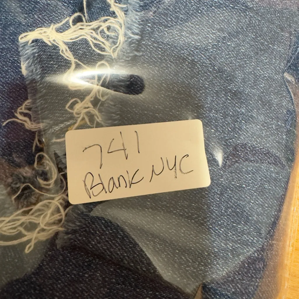 Blank NYC The Great Jones-high-rise raw hem skinny jeans-size 29 - Image 12