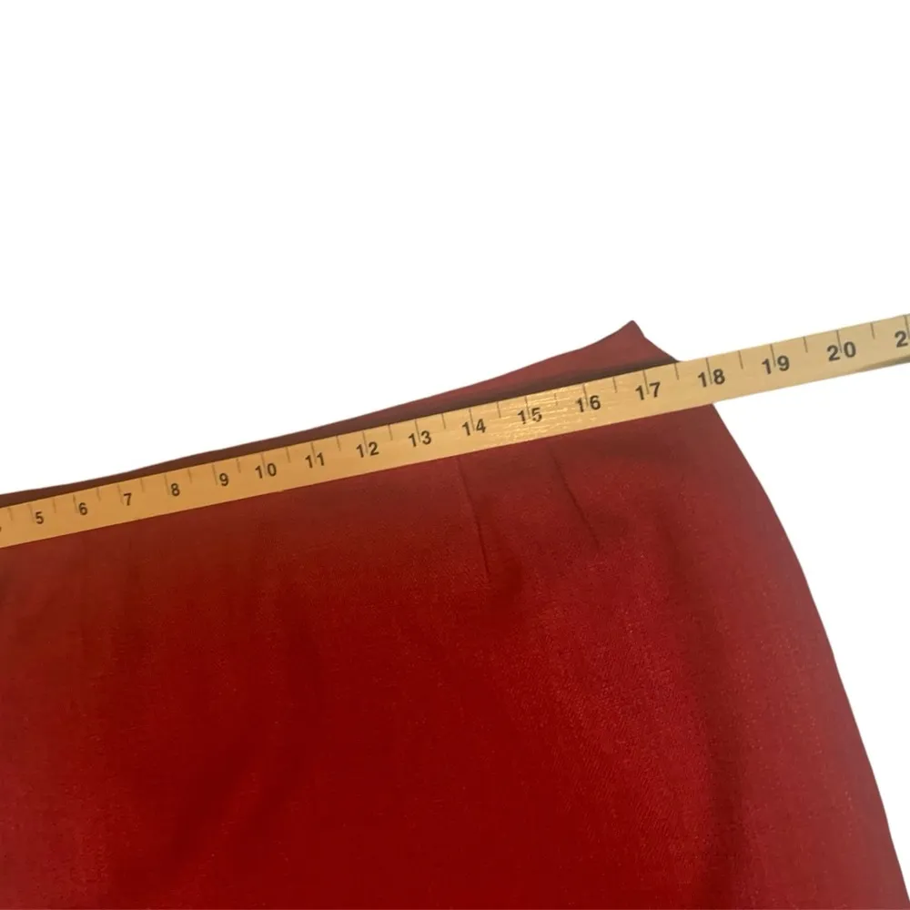 Le Suit 2 Pc Red Ladies Sz 16 Toggle Buttons Career Wear - Image 5