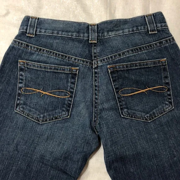 The Limited Plain Denim Jeans 8 BootCut - Image 2