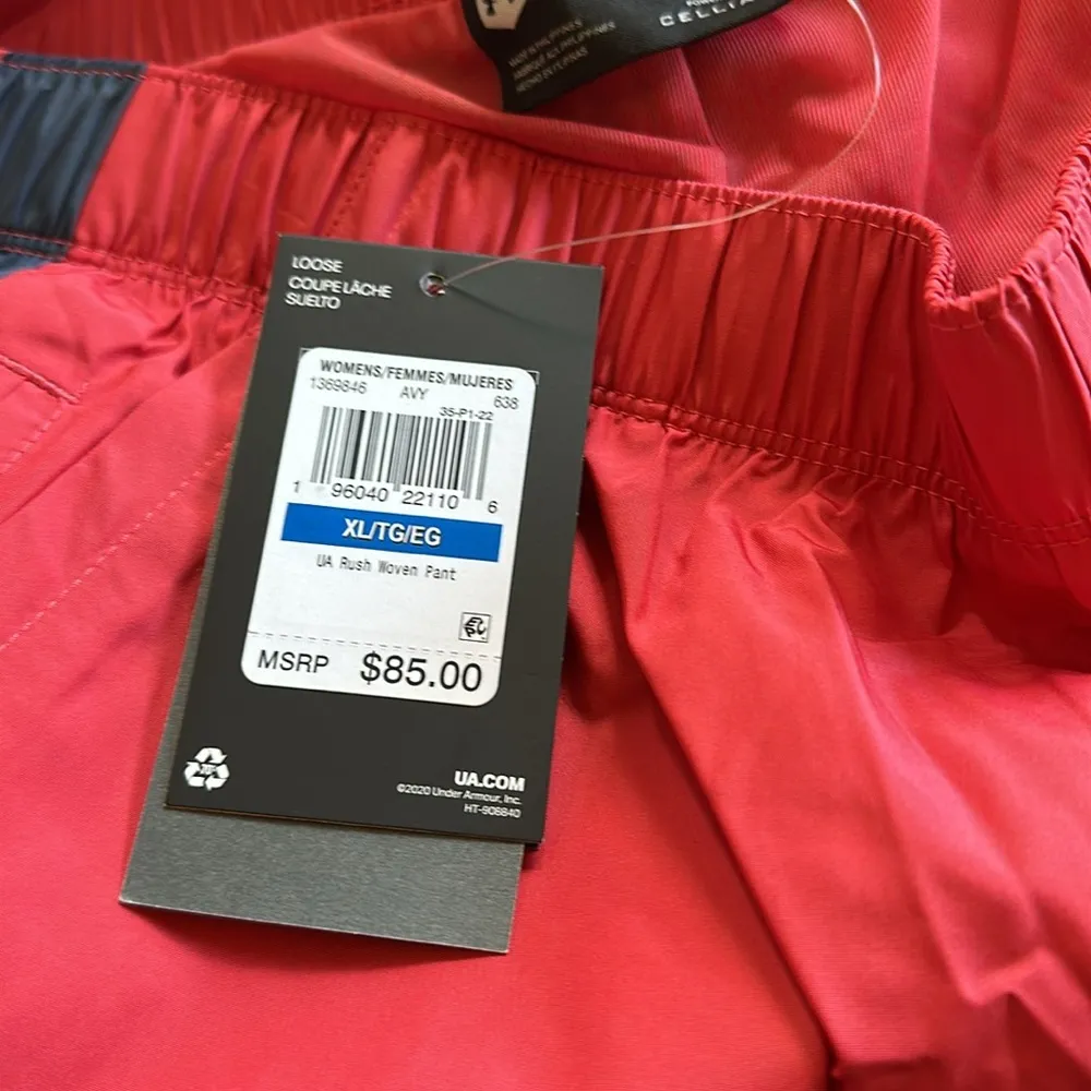 NWT UNDER ARMOUR UA RUSH Water Resistant Woven Pants XL - Image 8