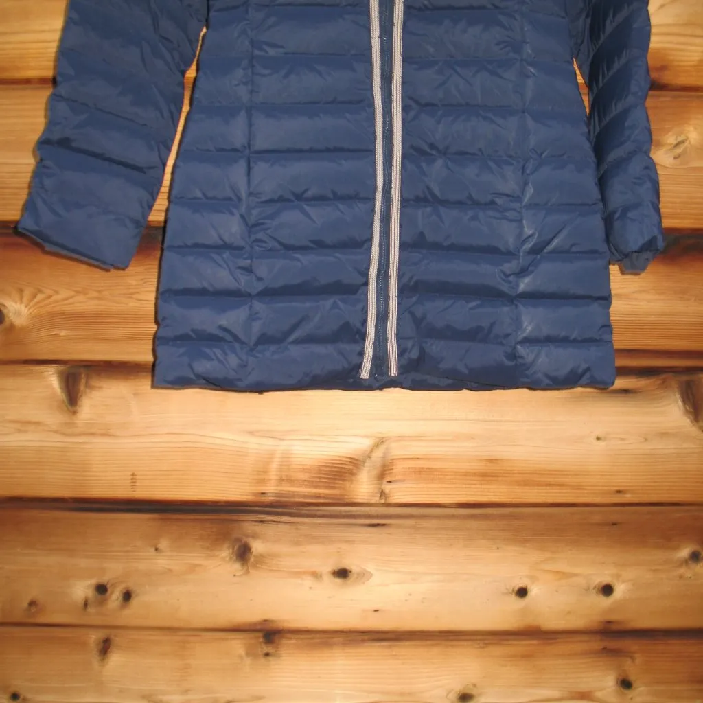 NWT Womens Size XS Blue Down Filled Puffer Coat Jacket Whitesky - Image 6