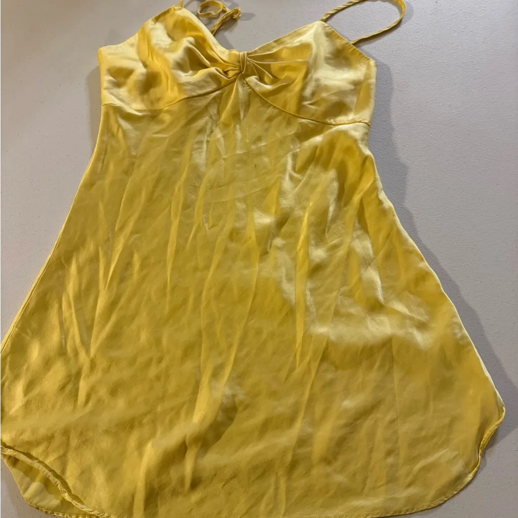 VTG Victoria’s Secret Silk Small Slip Dress Chemise Nightgown Adjustable Straps - Image 5