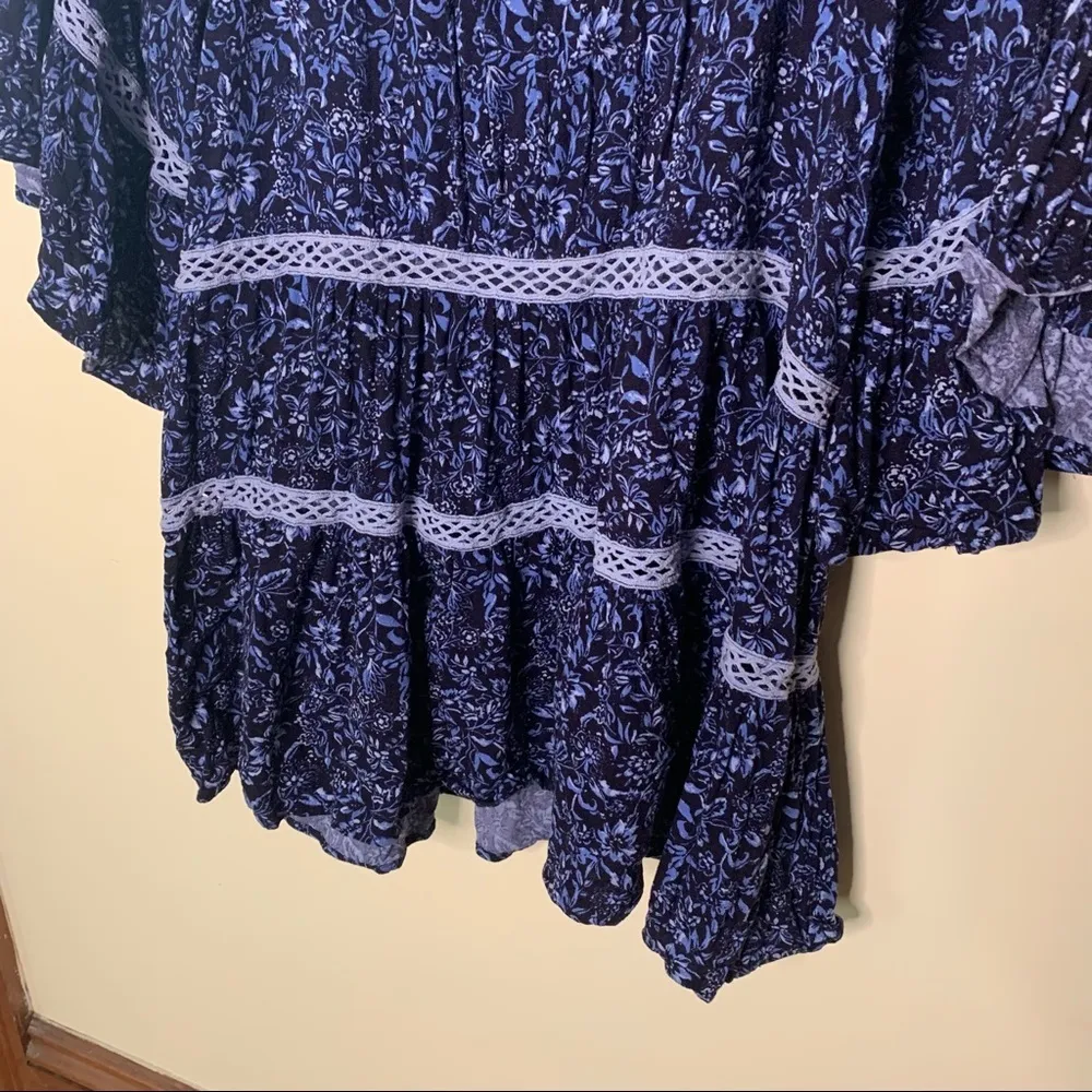 Free People Talk About It Tunic in Midnight Size Small - Image 10