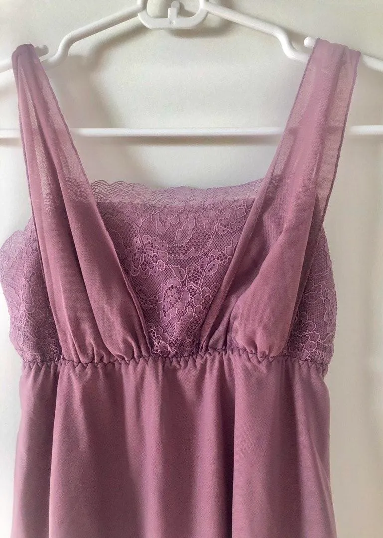 Dusty purple langerie top - Image 3