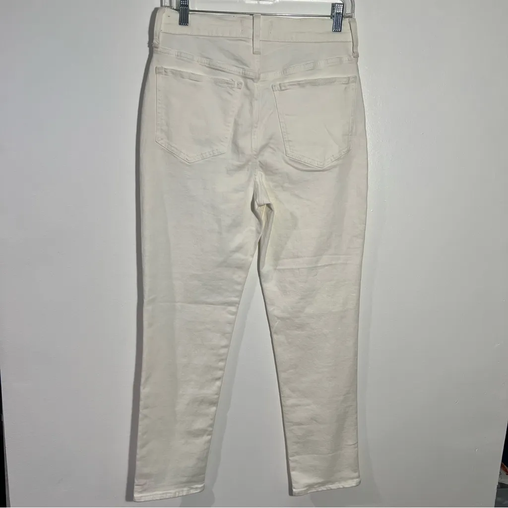Madewell‎ The Perfect Vintage Jean In Tile White ND501 Size 27 - Image 5