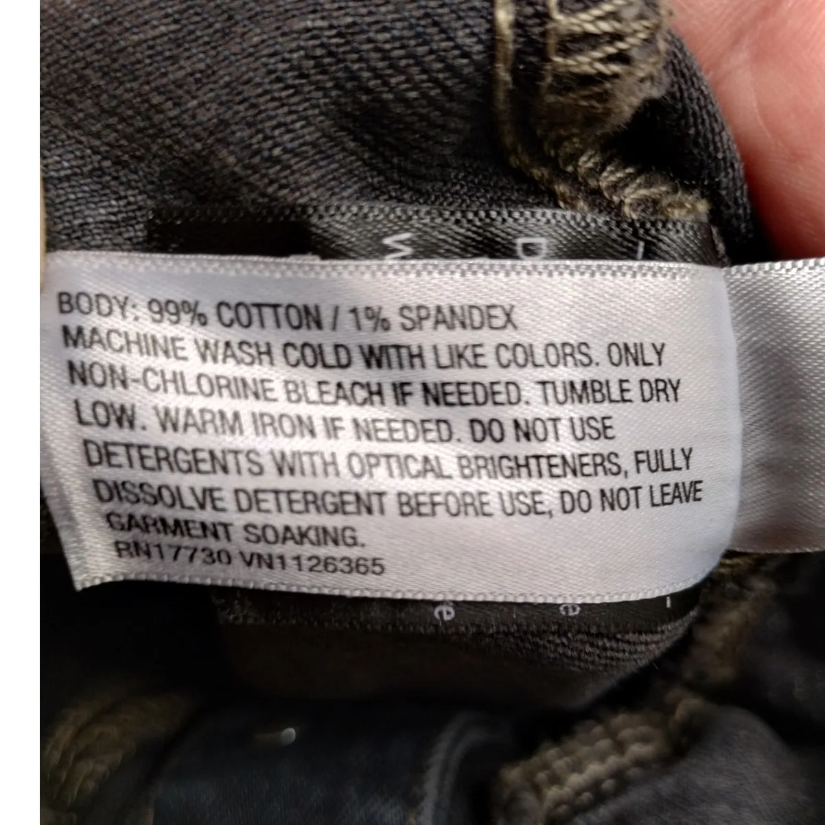 Universal Threads Universal Thread NWT Women's Size 6 Black Slit Front Halter Neck Denim Dress - Image 6