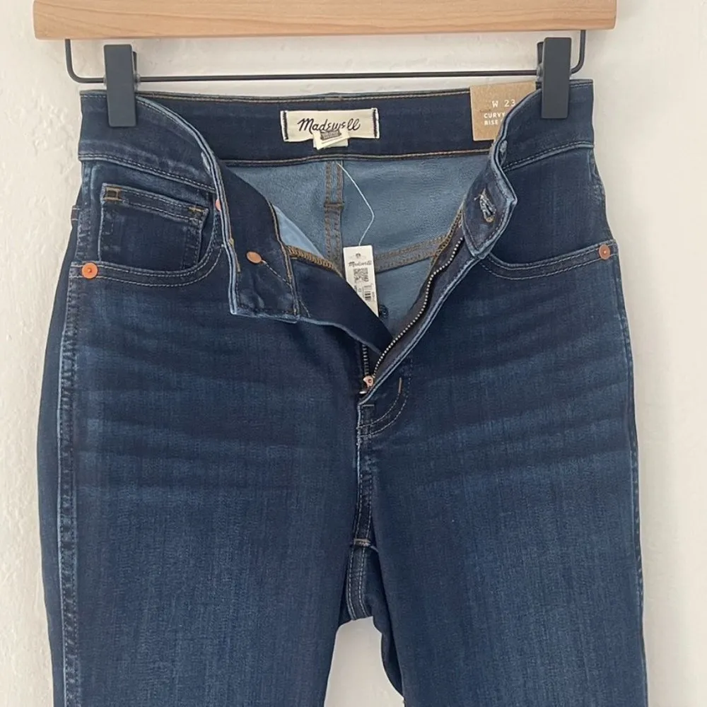 Madewell Curvy High Rise Skinny Jeans in Woodland Wash NWT | 23 - Image 5