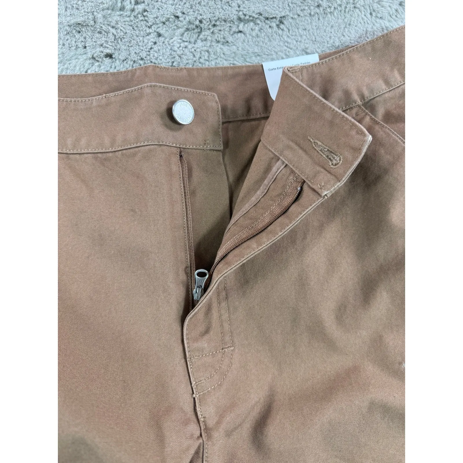 NWT Nike Jordan Women Chicago Utility Cargo Pants Tan S Standard Fit Joggers - Image 9
