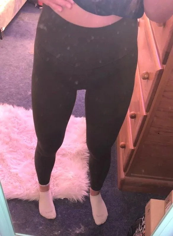 Lululemon Olive Green Leggings - Image 4