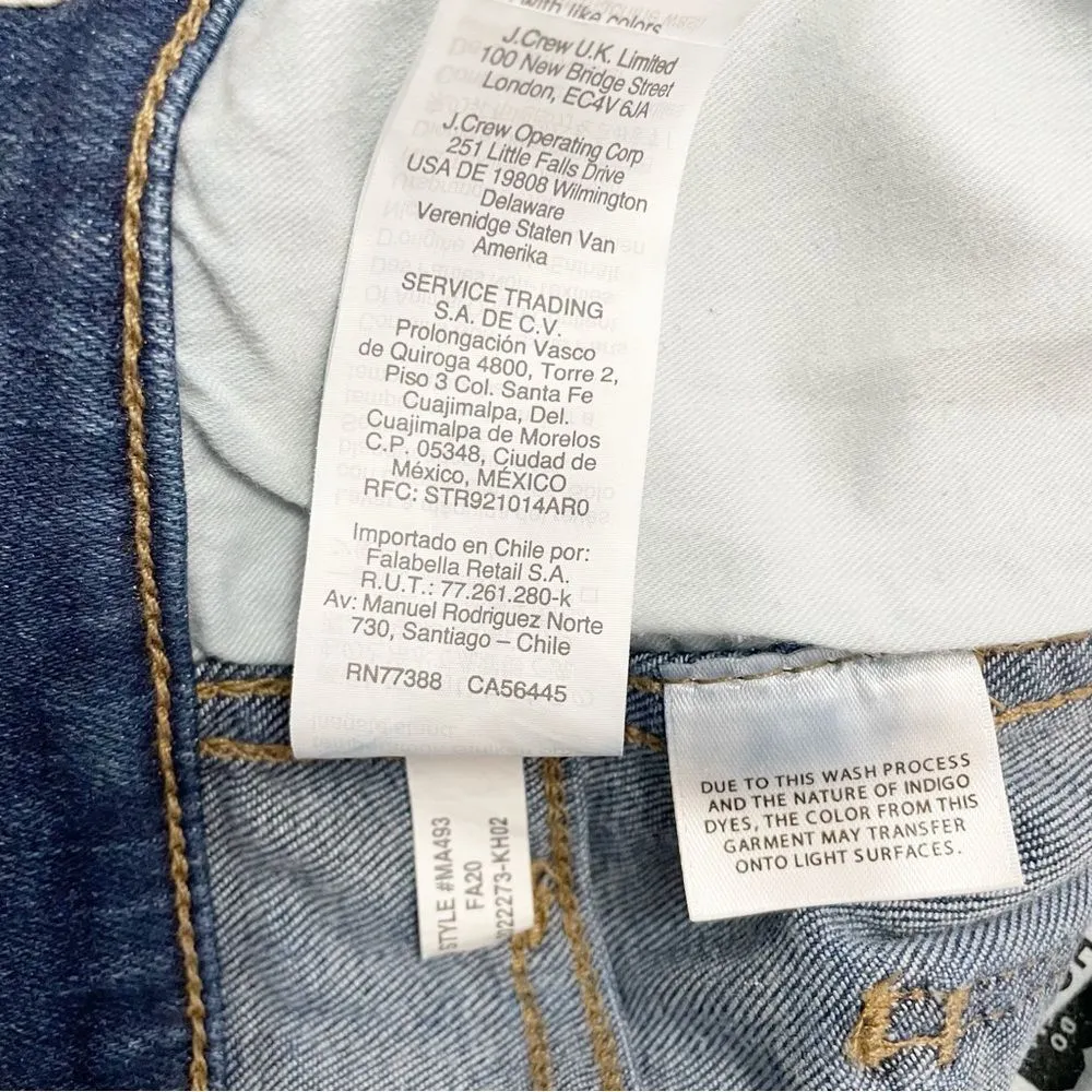 Madewell 10” Roadtripper Jeans Playford Wash Skinny High Rise Jean Size 27 | 4 - Image 14