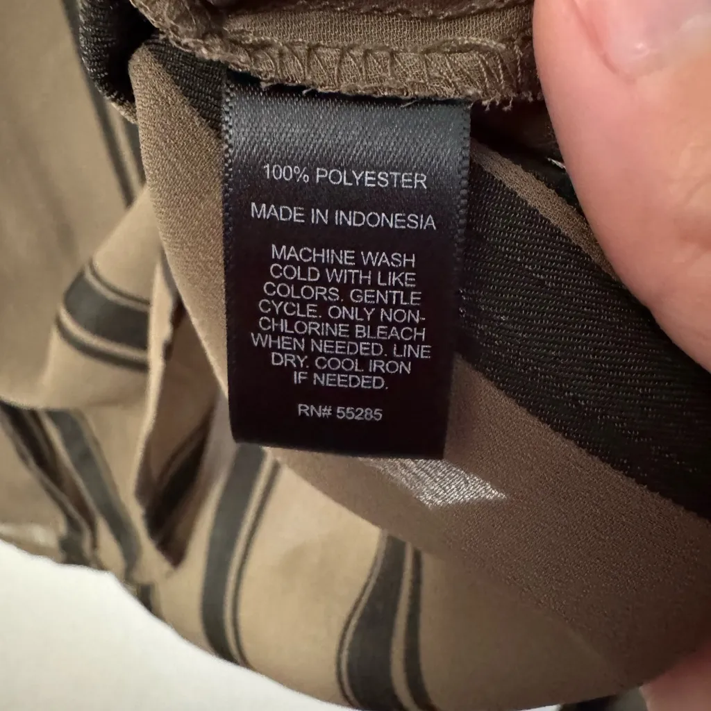 Express Striped Portofino Sleeveless Top - Image 3