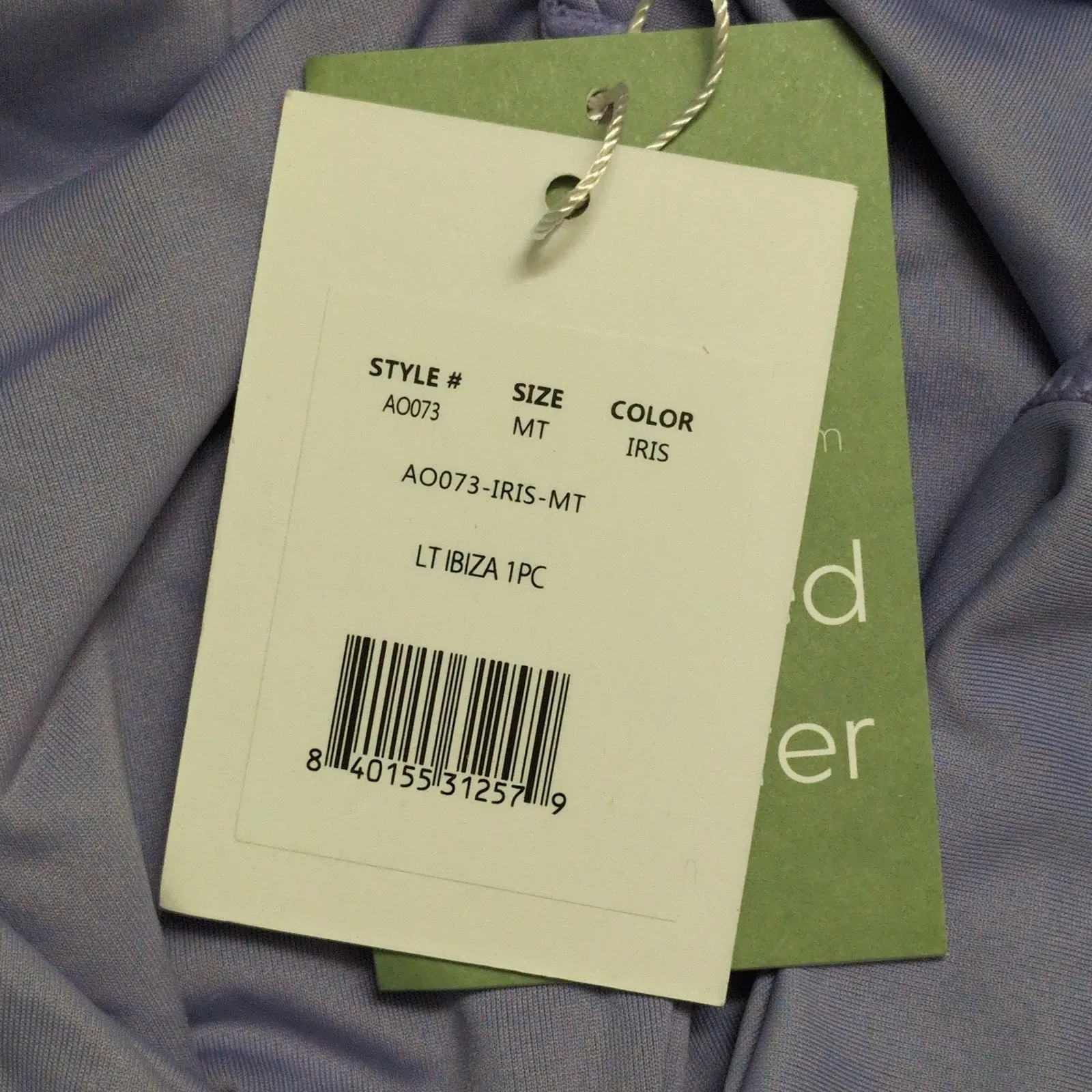 Andie The Ibiza One Piece Iris Long Torso Tall Swim Bathing Suit Size MT New - Image 12