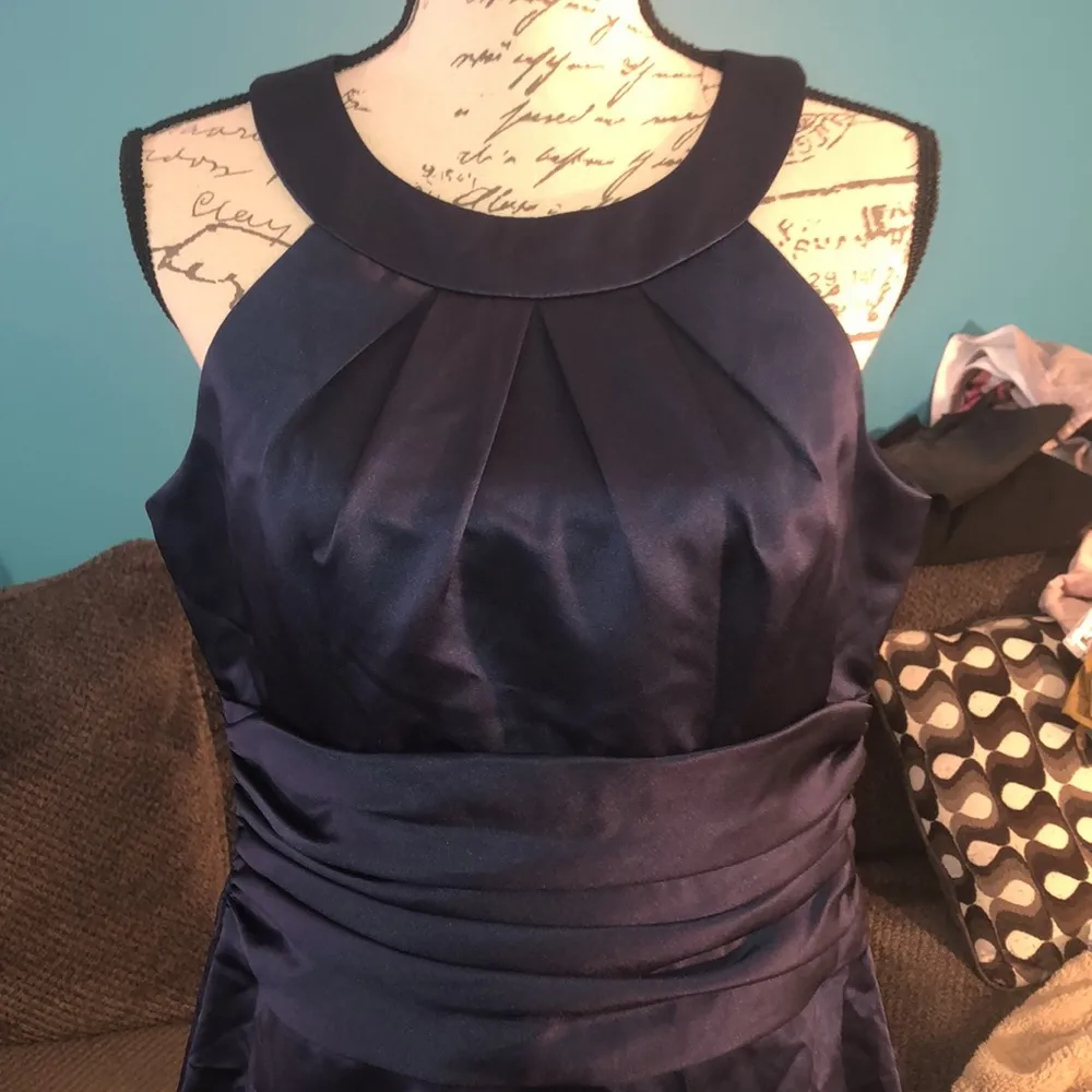 David’s Bridal Halter Dress - Image 2