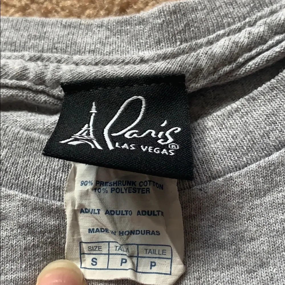 Paris Las Vegas t shirt Gray - Image 3