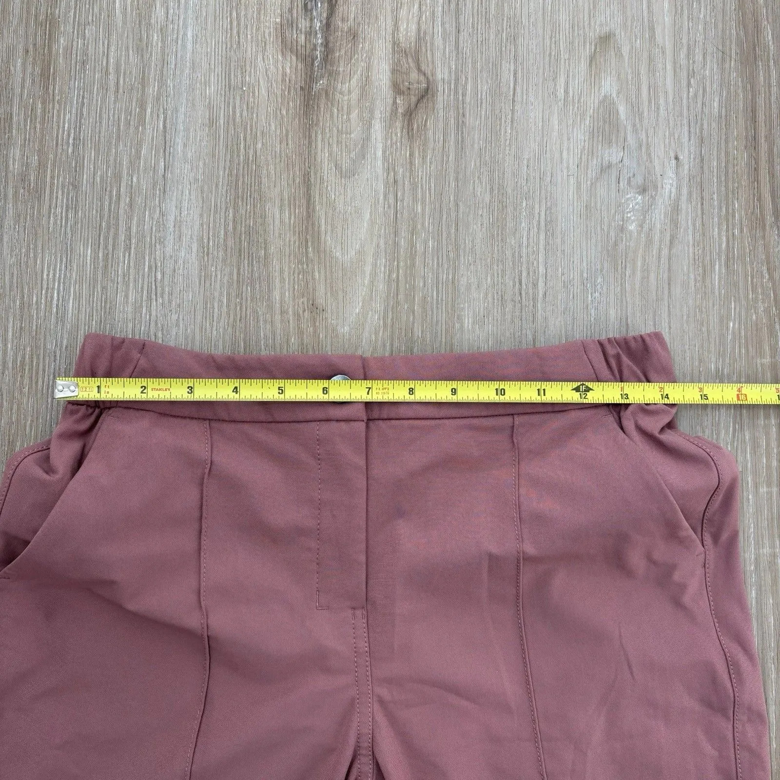 Lululemon Joggers Womens Size 27 Warpstreme High Rise Spiced Chai Pink - Image 4