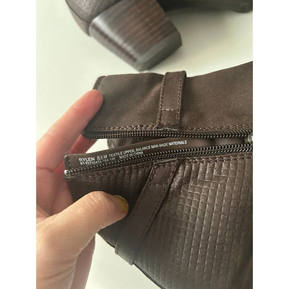 ankle boots, Rylen, Dark Brown 8.5M - Image 6