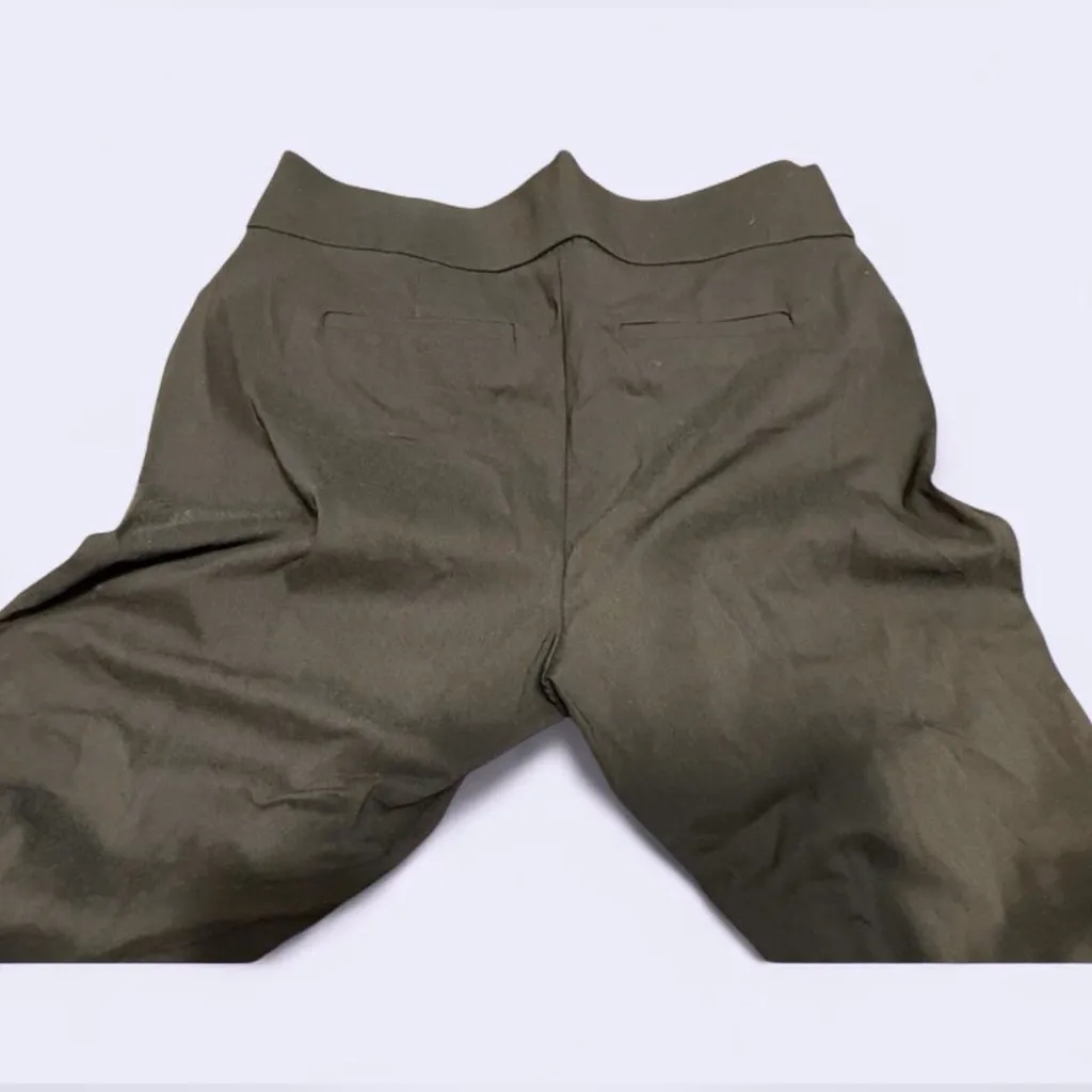 STYLE & CO SLIM-LEG TUMMY-DRESS PANTS CARBON GREY SIZE 8PS - Image 5