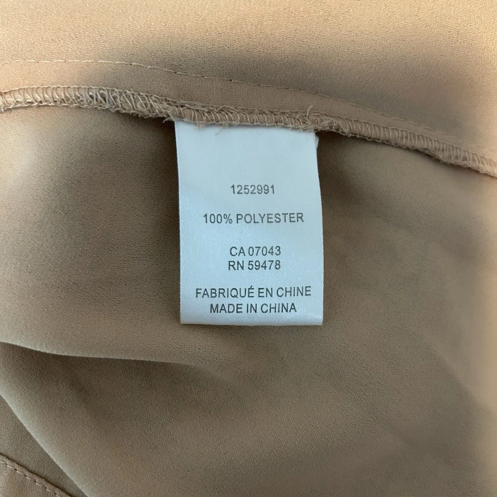 House of Harlow 1960 Women's Chiffon Dress Button Metallic Bohemian Small - Image 9