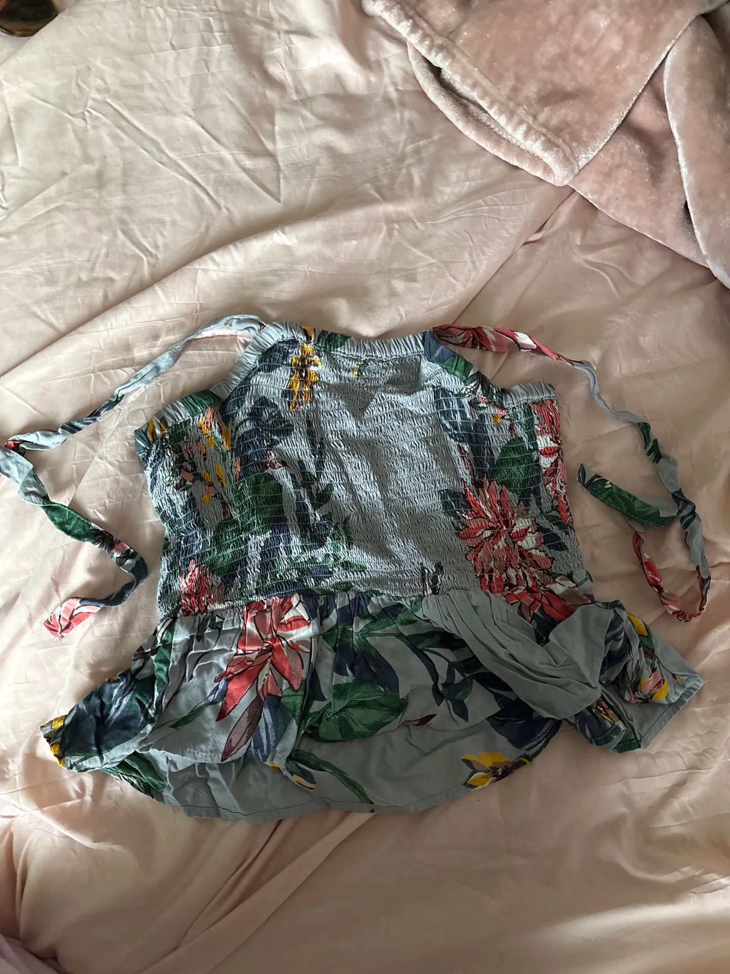 Patrons of Peace Top Floral Halter - Image 2