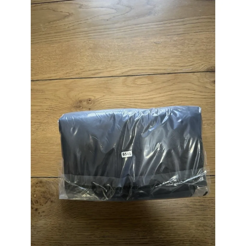 Winlit Leather Skirt Women 26" Waist Pleated Grudge Midi Pencil Moto Biker Vtg Black - Image 11