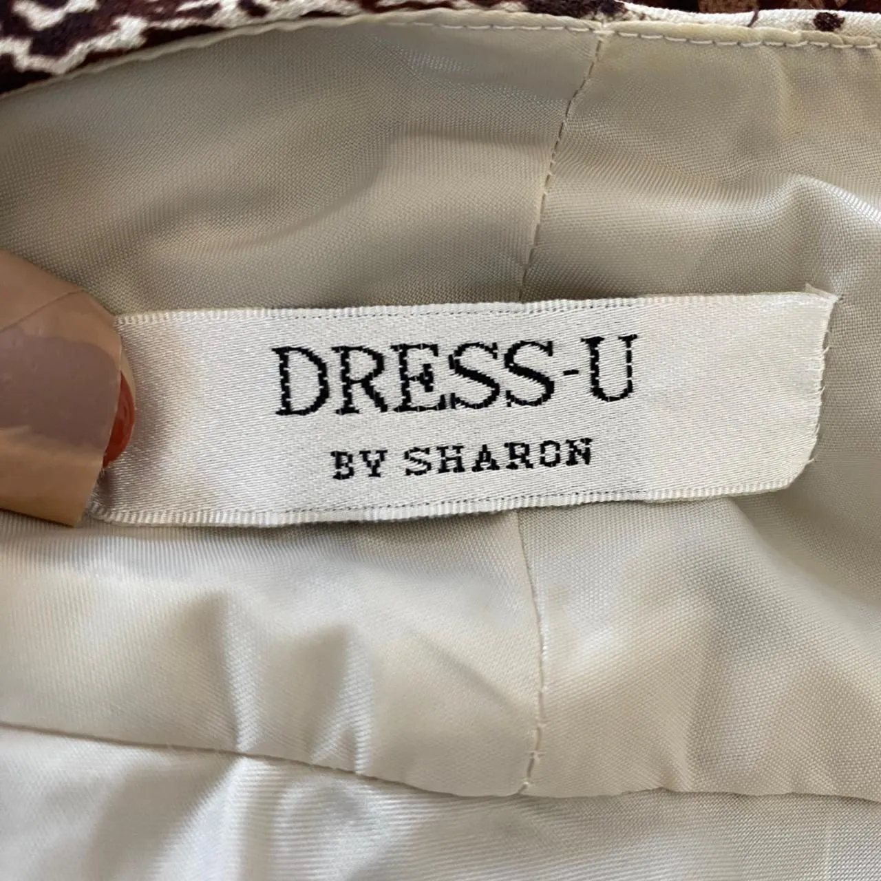 Euro Pinterest Mesh Brown Cream Tan Cheetah Leopard Asymmetric Midi Skirt 6 S - Image 7