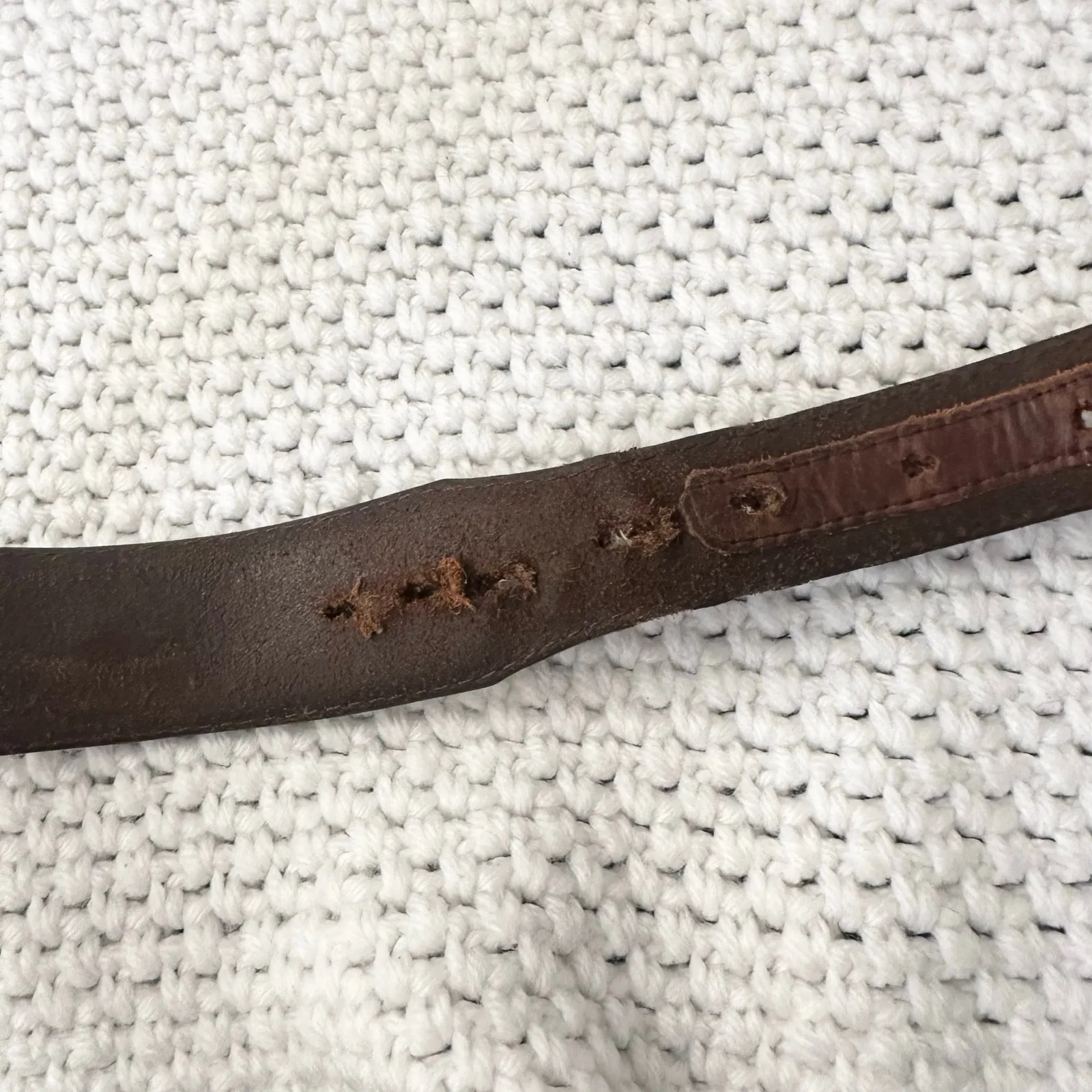 Tony Lama Brown Leather Vintage Western Native Embroidered Concho Belt 40 7699L - Image 6