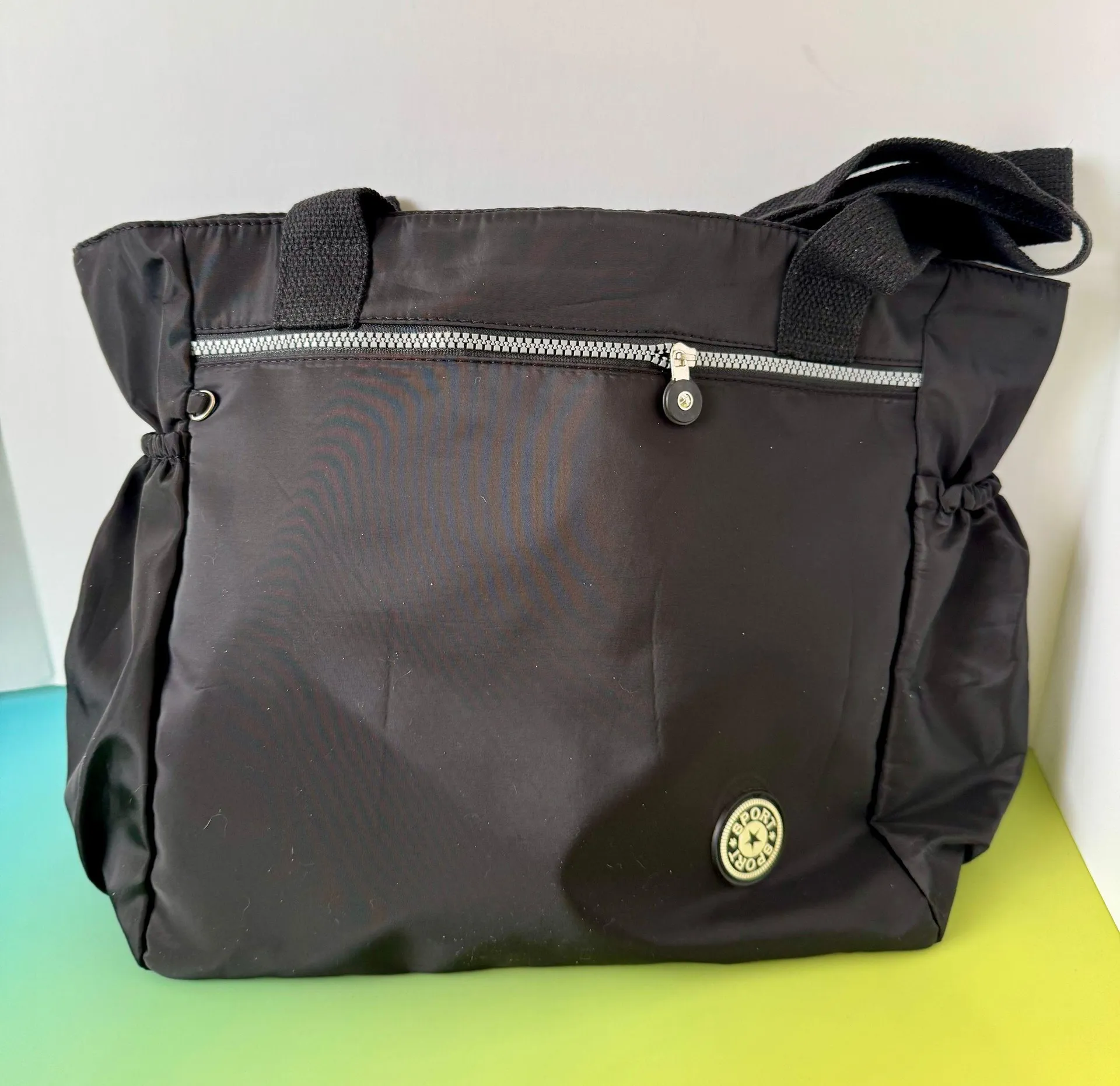 Black Shoulder/Sports Bag - Image 4