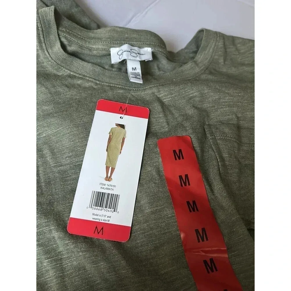 Jessica Simpson Women’s Midi T-Shirt Dress Size M NWT - Image 3
