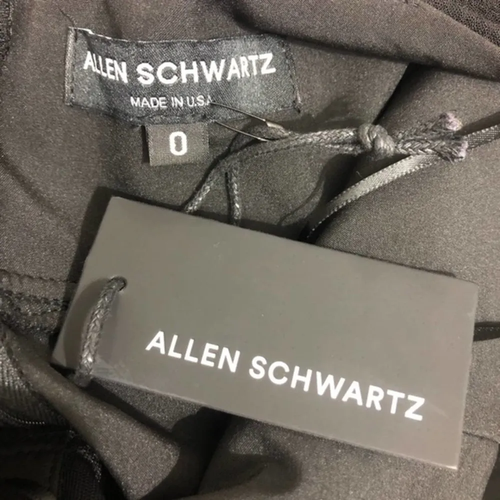 Allen Schwartz Roksana Plunging Neck Midi Dress 0 NWT - Image 5