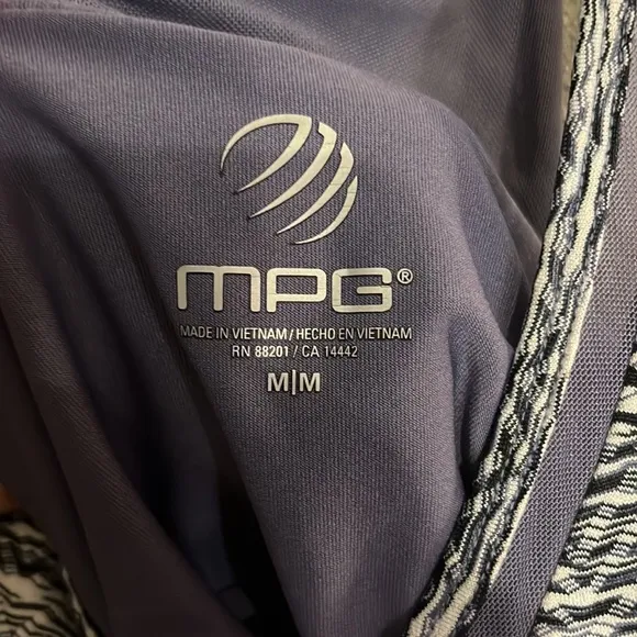 MPG‎ Mondetta Sport Dress Active Racerback Travel Tennis Dress Women's Size M Blue Size M - Image 3