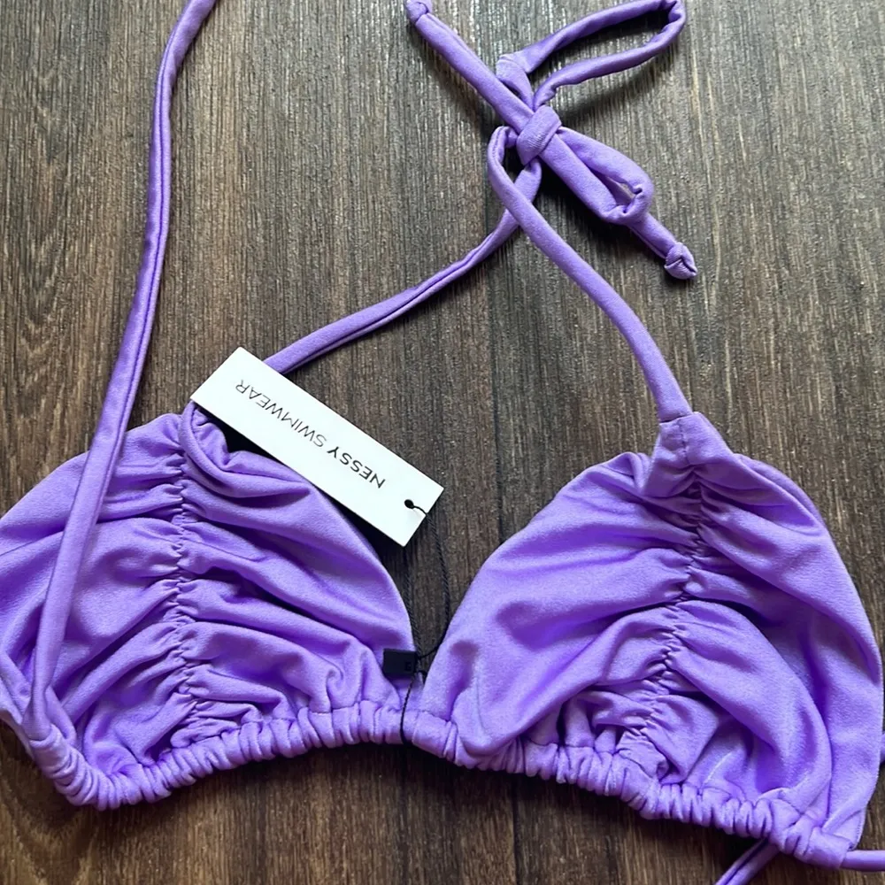 Nessy Swimwear Purple Bikini Top - Image 4