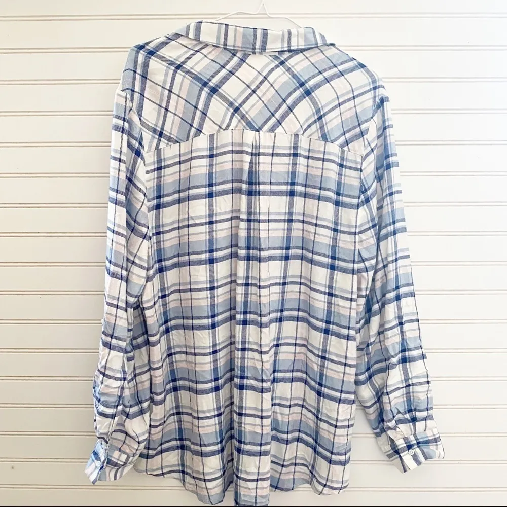 Candie's plaid button Shirt plus Size XXL - Image 6