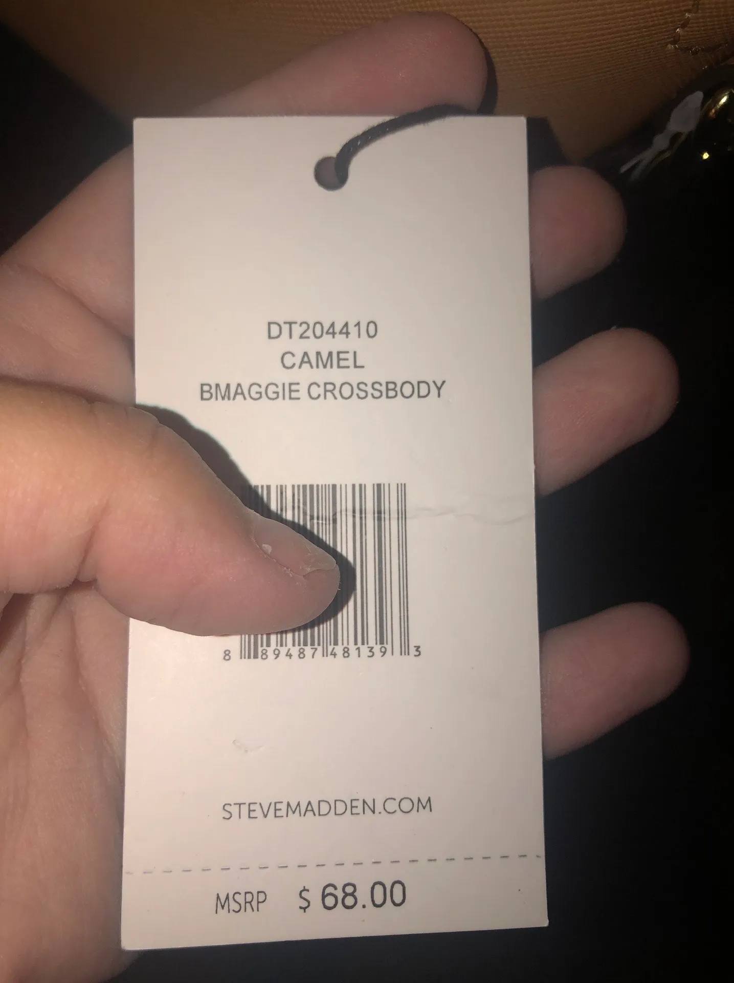 Steve Madden NWT Tan Purse - Image 4