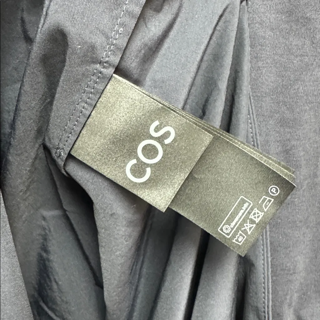 COS Contrast Panel MIDI Dress - Image 7