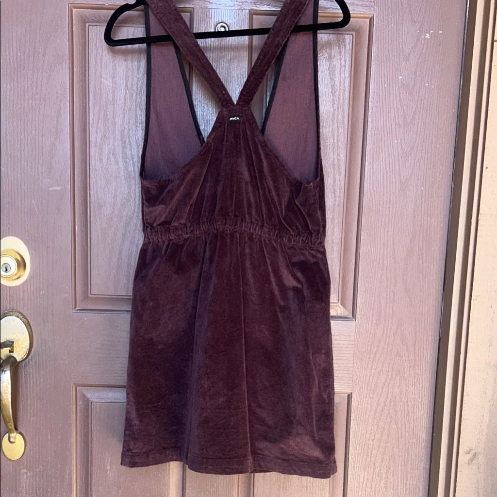 RVCA Burgundy Dress - Image 4