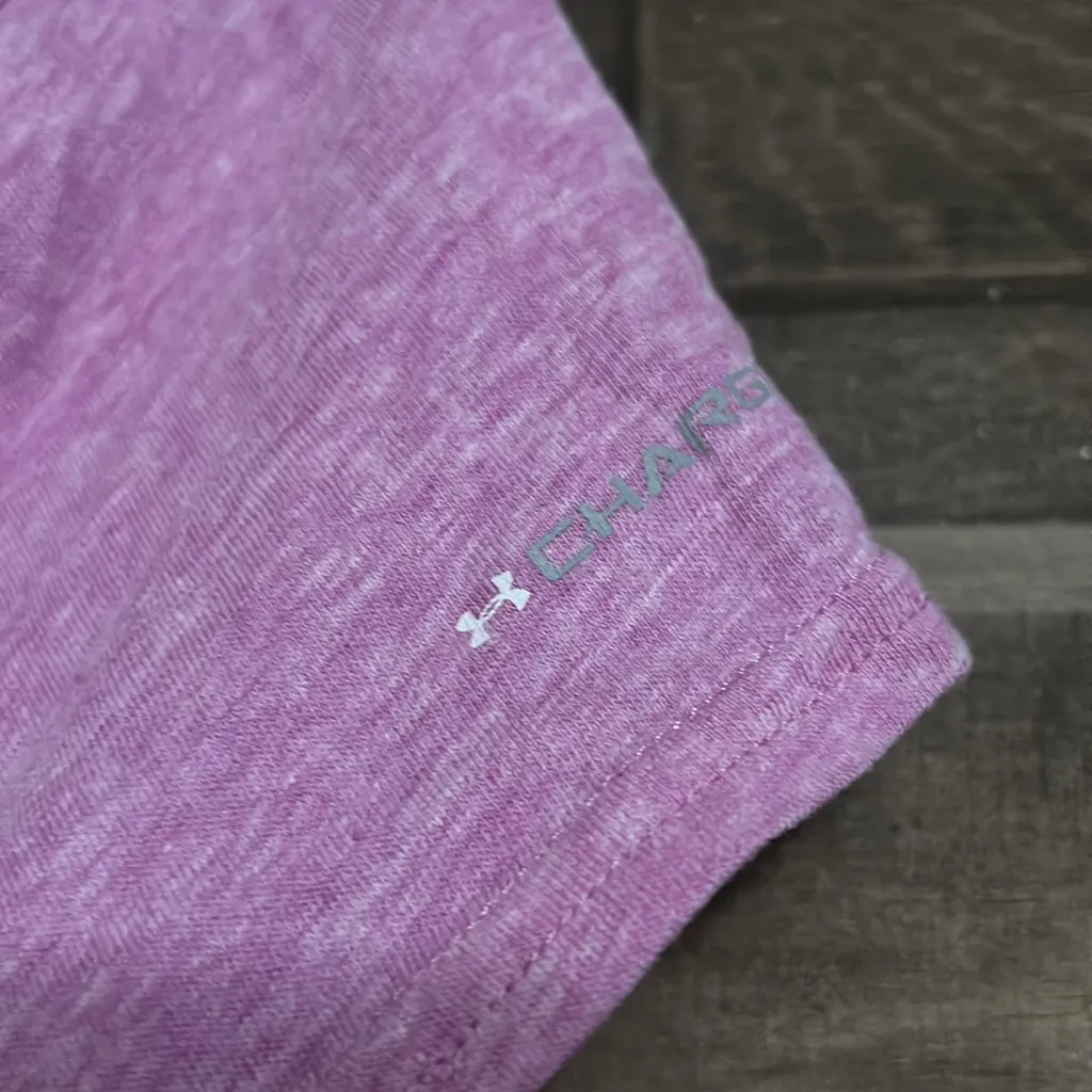 Under Armour Size Small‎ Stop at Nothing semi fitted heatgear T shirt - Image 5