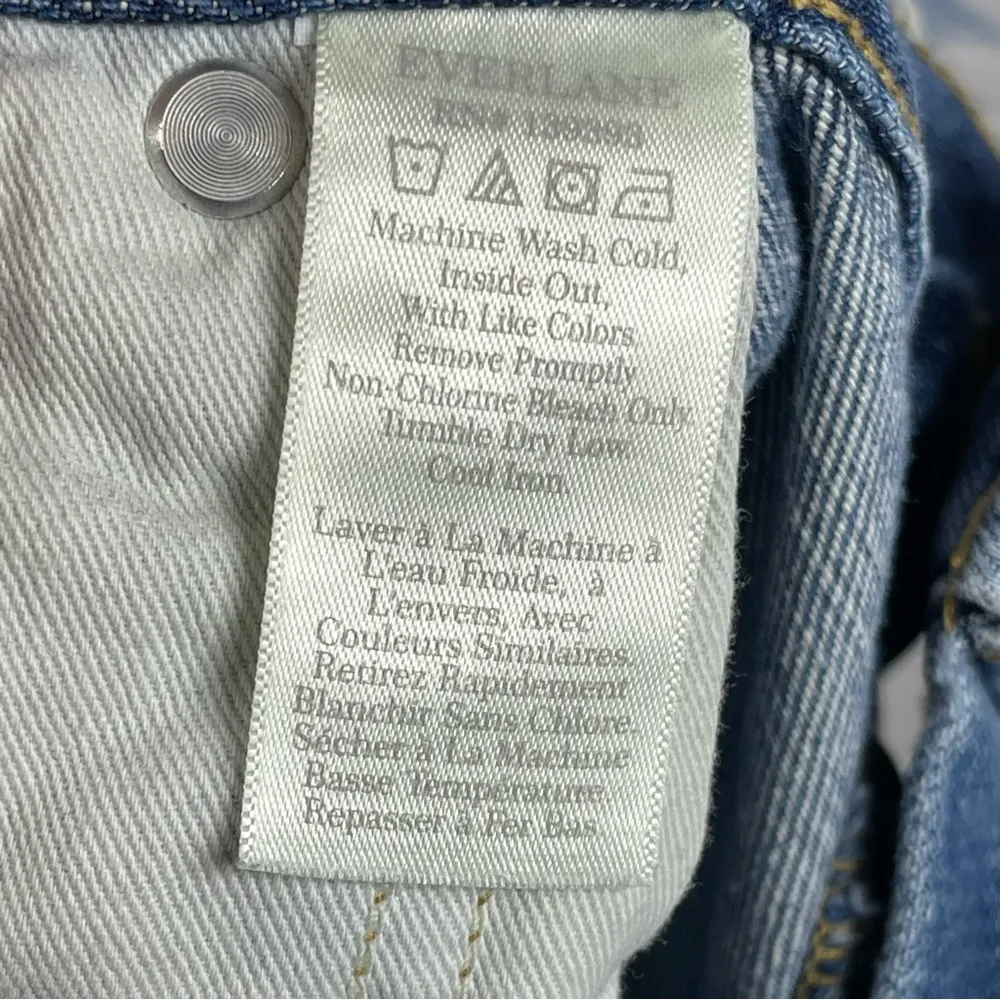 Everlane The Summer slouch distressed jeans SZ:33 - Image 9