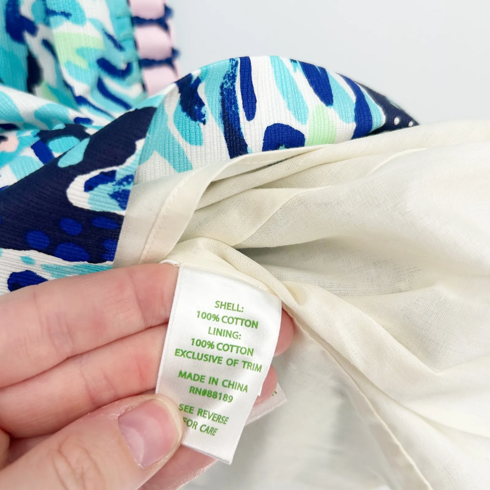 NWT Lilly Pulitzer Womens Tropical Vibrant Mila Shift Dress Size 2 Bright Navy - Image 8