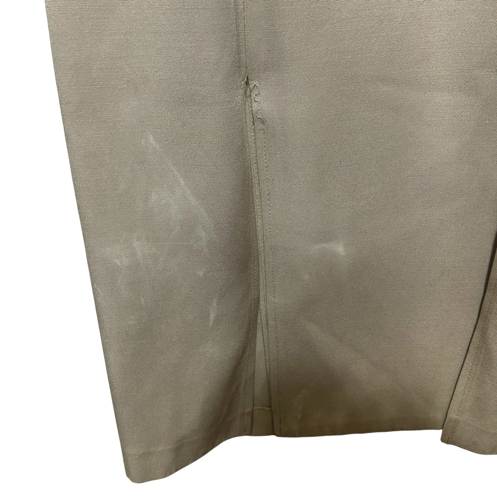 VTG Danny & Nicole Double Breasted Sheath Dress‎ Beige 14 Career Profession 90s - Image 8