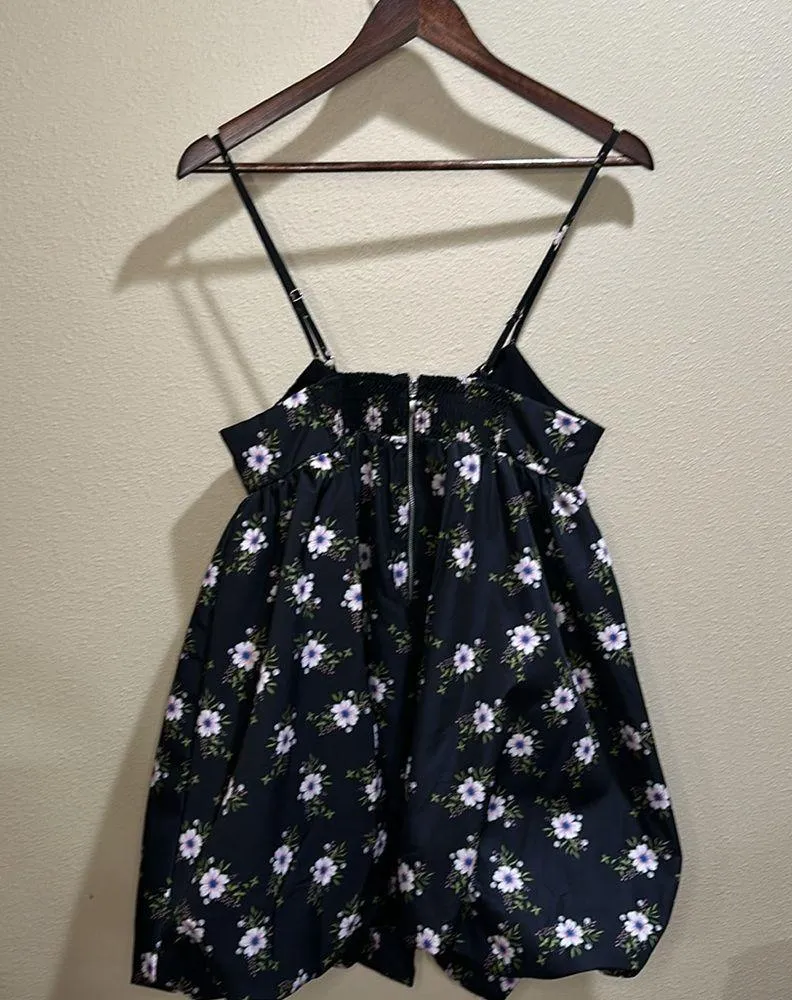 NWT Free People size small in A Bubble Mini Dress in Black - Image 7