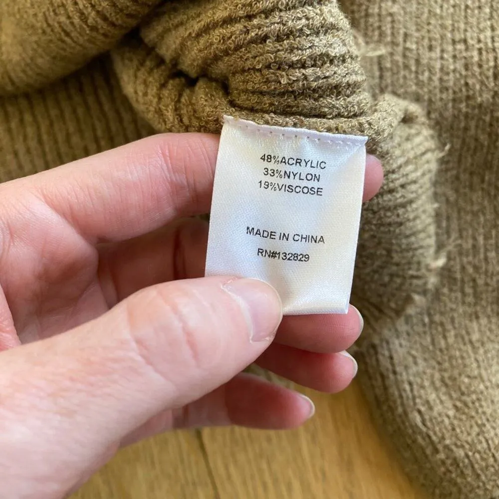 Revolve - L'Academie Lucia Cropped Turtleneck in Light Brown - Image 5