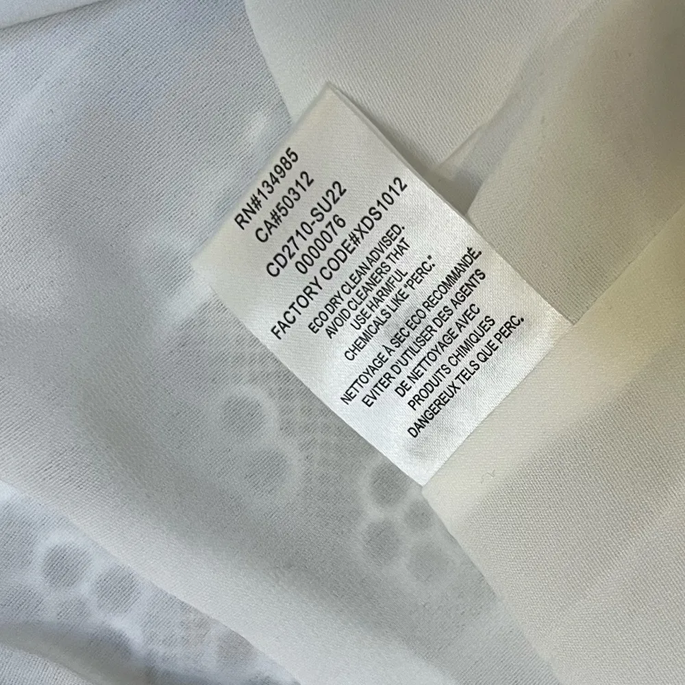 For Love & Lemons NWT  Cameron Mini Dress White Lace Small Graduation Bridal - Image 4