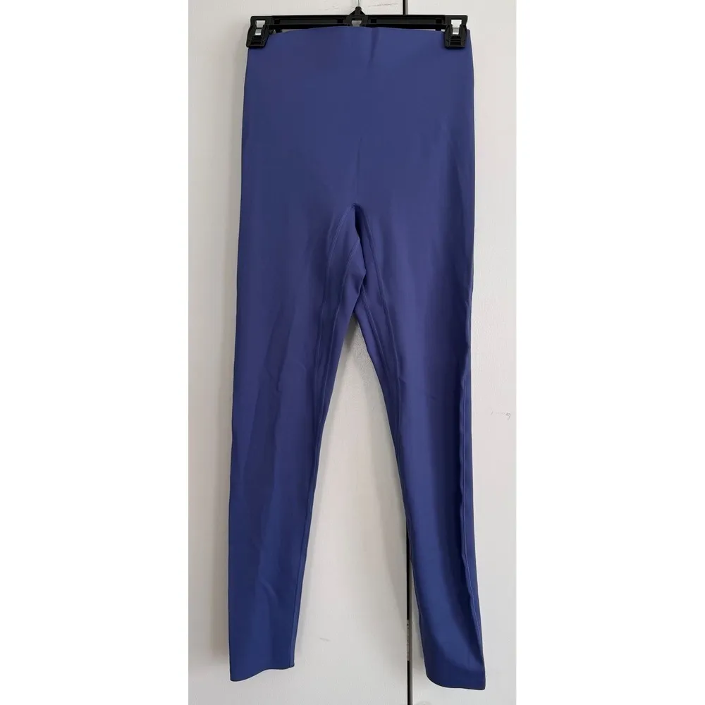 Bandier Spectrum Blue Leggings XS Seamless Sculpting Gym Soft Sports - Image 2