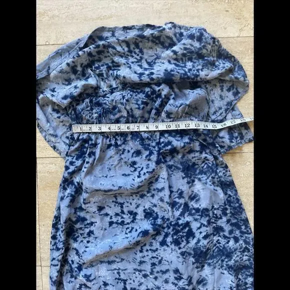 Tiger Lily Blouse Womens Asymmetrical Off Shoulder Top Tie Dyed‎ Color Size 8 - Image 4