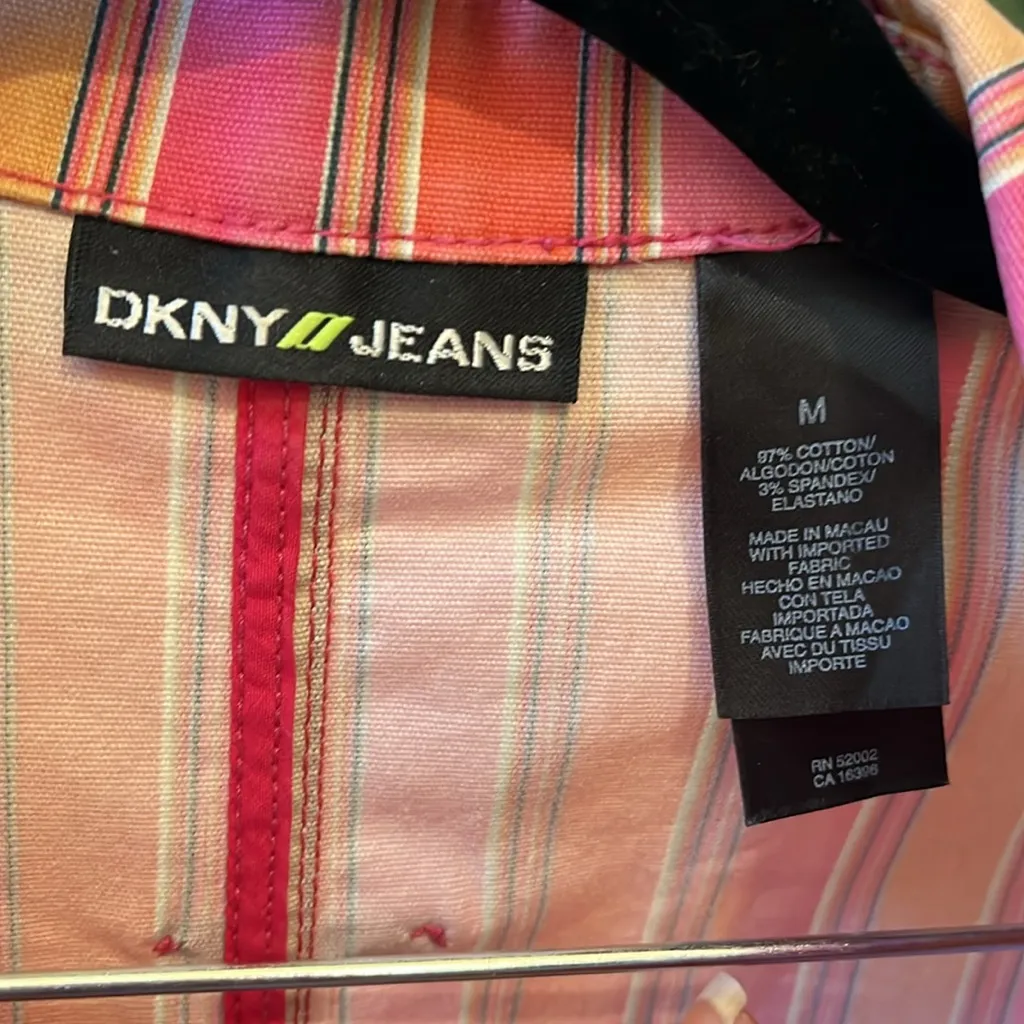 DKNY Jeans jacket Pink Size M - Image 2