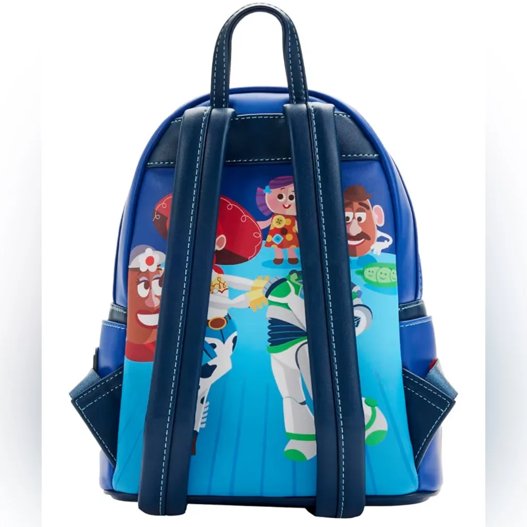 LOUNGEFLY PIXAR MOMENTS TOY STORY JESSIE & BUZZ MINI BACKPACK - Image 3